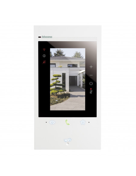 Poste intérieur vidéo connecté Classe 300EOS with Netatmo écran 5pouces vertical BTICINO BT344845