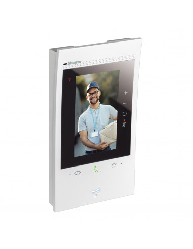 Poste intérieur vidéo connecté Classe 300EOS with Netatmo écran 5pouces vertical BTICINO BT344845