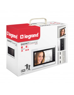 Ecran intérieur visiophone Easy Kit 7pouces blanc LEGRAND 363220