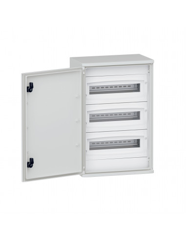 Chassis modulaire en kit pour tous coffrets Atlantic et Marina 400x300mm 3 rangées 10 modules plastique LEGRAND 433000