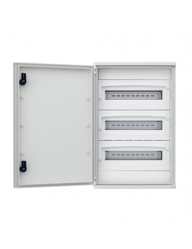 Chassis modulaire en kit pour tous coffrets Atlantic et Marina 800x600mm 5 rangées 27 modules plastique  LEGRAND 433005