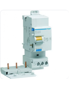Bloc différentiel 3P 40A 30mA type AC HAGER BDC340F 2