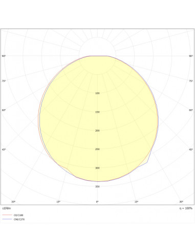 Vernosc Néo T1 LED 1100lm 3000/4000K HFA gris 7016 L'EBENOID 070825