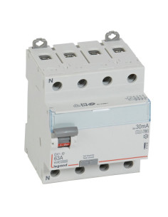 INTERRUPTEUR DIFFERENTIEL DX3 TETRAPOLAIRE 63A HPI 30MA LEGRAND 411696 2