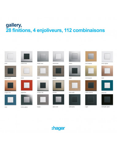 Plaque gallery plastique peint 3...