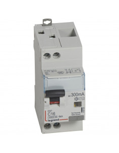 DX3 DISJONCTEUR DIFFERENTIEL 1P+N C16 300MA LEGRAND 410725 2