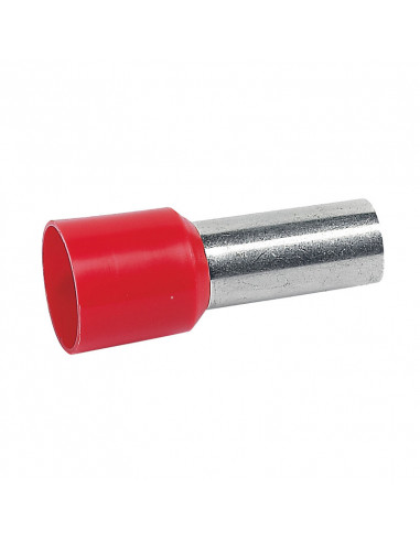 100 Embouts de câblage à collerette isolante Starfix simple unitaire pour conducteurs section 10mm² brun LEGRAND 037669