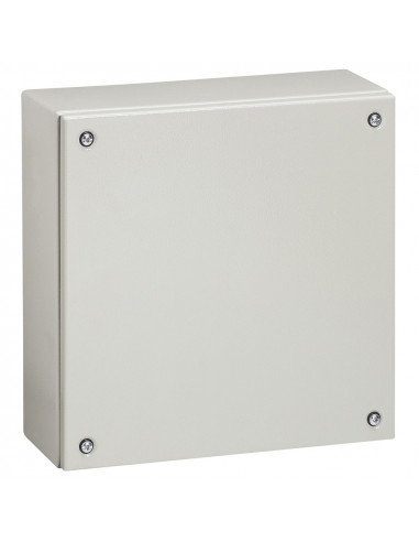 Boîtier industriel Atlantic métal carré IP66 IK10 300x300x120mm RAL7035 LEGRAND 035608