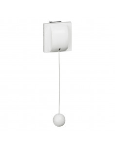 Poussoir inverseur à tirage 6A 250V~ Mosaic 2 modules blanc LEGRAND 077044 2