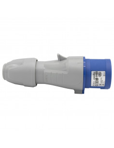 Fiche mobile droite P17 IP44 16A de 200V~ à 250V~ 2P+T LEGRAND 555124 2