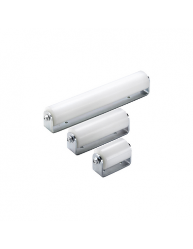 Rouleau de guidage en NYLON BLANC sur support à FIXE HI MOTIONS 226.06