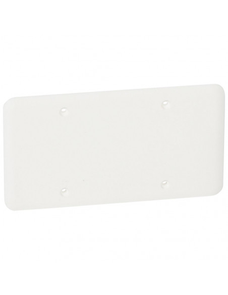 Couvercle universel Batibox pour boîte Batibox 2 postes 155x85mm LEGRAND 080182