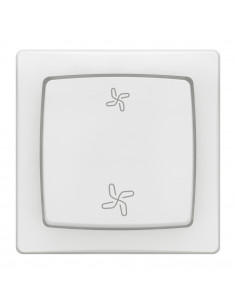 Commande de VMC Appareillage saillie complet blanc LEGRAND 086016L 2
