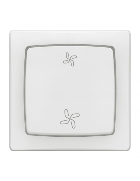 Commande de VMC Appareillage saillie complet blanc LEGRAND 086016L