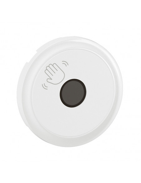 Enjoliveur pour interrupteur ou va-et-vient sans contact Céliane Blanc Antimicrobien LEGRAND CB0003