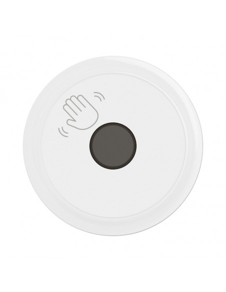 Enjoliveur pour interrupteur ou va-et-vient sans contact Céliane Blanc Antimicrobien LEGRAND CB0003