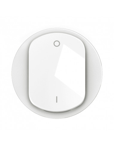 Enjoliveur interrupteur bipolaire Céliane Blanc LEGRAND CB0020