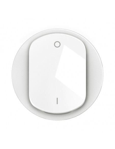 Enjoliveur interrupteur bipolaire Céliane Blanc LEGRAND CB0020