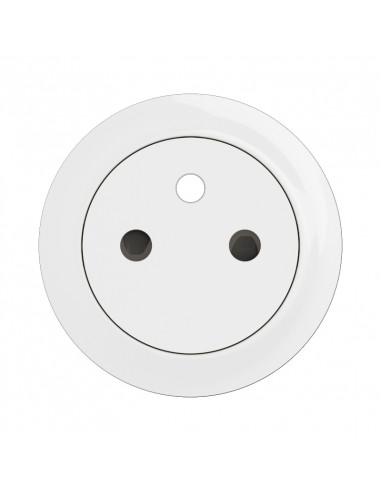 Enjoliveur prise 2P+T Surface Céliane Blanc LEGRAND CB0111