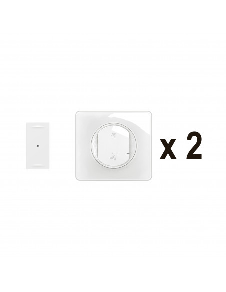 Prêt-à-Poser connectable Céliane pour ajouter une commande de VMC Blanc LEGRAND CB0441