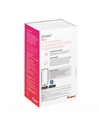 Pack de démarrage Céliane with Netatmo pour installation connectée Blanc LEGRAND CB0443