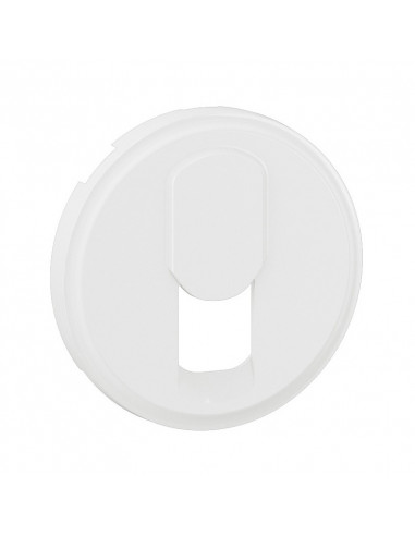 Enjoliveur prise simple RJ45 Céliane Blanc Antimicrobien LEGRAND CB8027