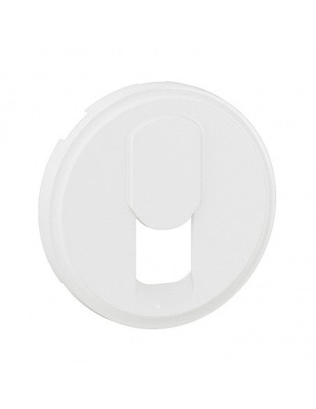 Enjoliveur prise simple RJ45 Céliane Blanc Antimicrobien LEGRAND CB8027
