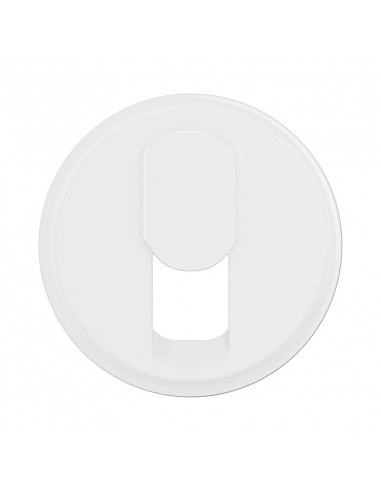 Enjoliveur prise simple RJ45 Céliane Blanc Antimicrobien LEGRAND CB8027
