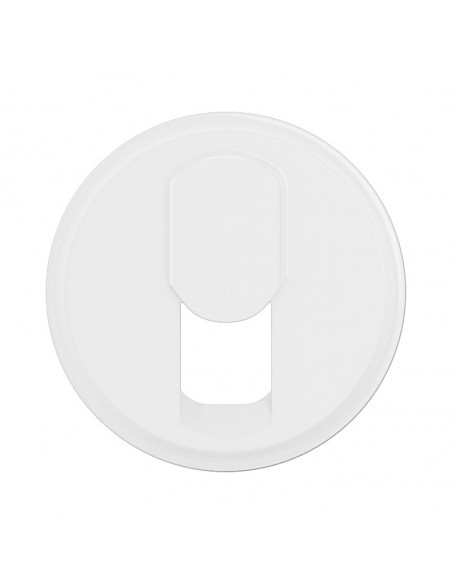 Enjoliveur prise simple RJ45 Céliane Blanc Antimicrobien LEGRAND CB8027