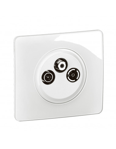 Prise télévision sorties multiples Céliane TV-R-SAT DAB+ LEGRAND CM0388