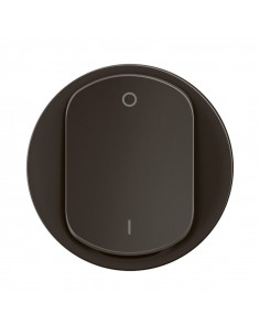 Enjoliveur interrupteur bipolaire Céliane Noir LEGRAND CN0020 2