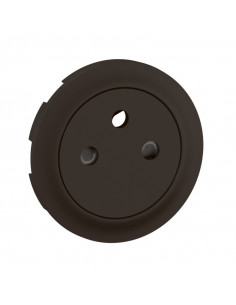 Enjoliveur prise 2P+T Surface Céliane Noir LEGRAND CN0111