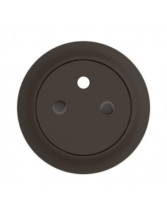 Enjoliveur prise 2P+T Surface Céliane Noir LEGRAND CN0111 2