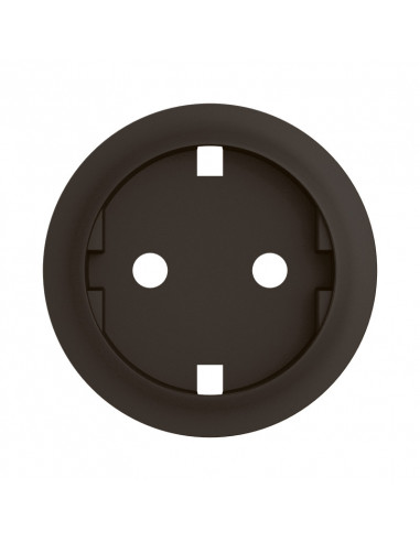 Enjoliveur prise 2P+T schuko Céliane Noir LEGRAND CN0120