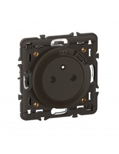 Prise Surface avec prise USB Type-C Céliane Noir LEGRAND CN0140