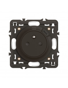 Prise Surface avec prise USB Type-C Céliane Noir LEGRAND CN0140 2
