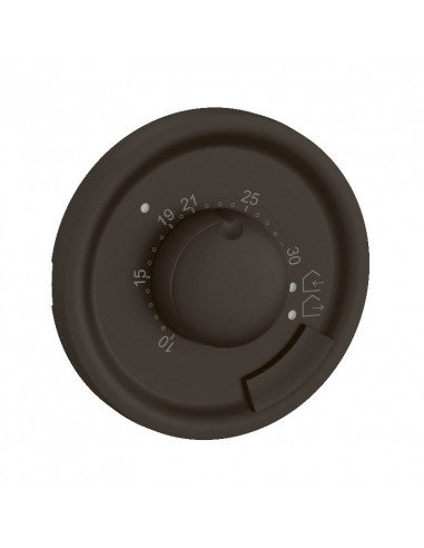 Enjoliveur pour thermostat d'ambiance Céliane Noir LEGRAND CN0250