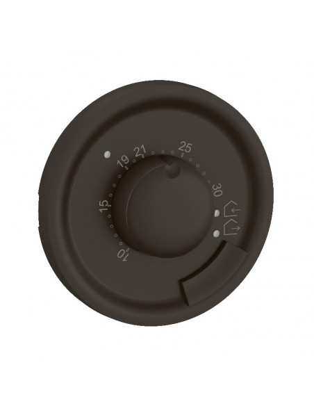 Enjoliveur pour thermostat d'ambiance Céliane Noir LEGRAND CN0250