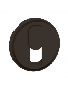 Enjoliveur prise téléphone RJ45 Céliane Noir LEGRAND CN0340