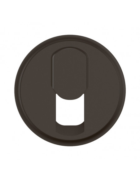 Enjoliveur prise téléphone RJ45 Céliane Noir LEGRAND CN0340