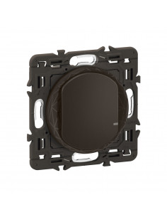 Interrupteur filaire Céliane with Netatmo sans Neutre, avec variation Noir LEGRAND CN0403