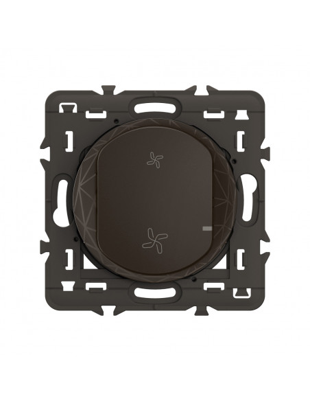 Commande sans fils VMC 2 vitesses Céliane with Netatmo Noir LEGRAND CN0411