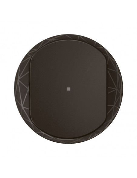 Enjoliveur interrupteur avec Neutre Céliane with Netatmo Noir LEGRAND CN1413