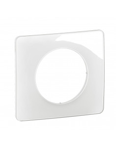 Plaque Céliane 1 poste Blanc Emaillé emballage GD LEGRAND CP0021