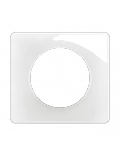 Plaque Céliane 1 poste Blanc Emaillé emballage GD LEGRAND CP0021 2