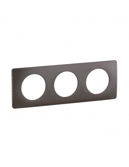 Plaque Céliane 3 postes Gris Cendré emballage GD LEGRAND CP1023