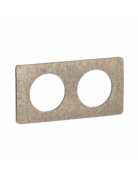 Plaque Céliane 2 postes Feutre emballage GD LEGRAND CP1522