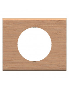 Plaque de finition Céliane 1 poste Chêne LEGRAND CP2401 2