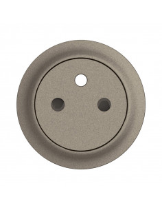 Enjoliveur prise 2P+T Surface Céliane Titanium LEGRAND CT0111 2