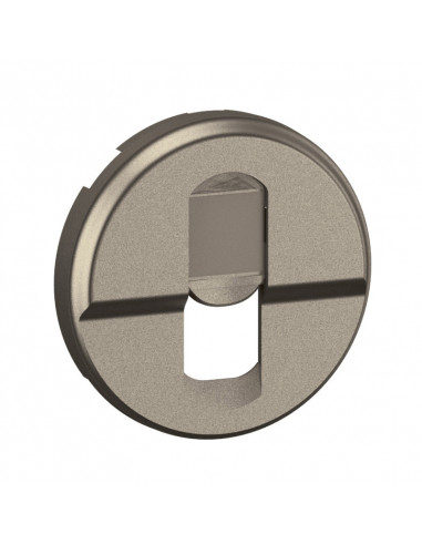 Enjoliveur prise simple RJ45 Céliane Titanium LEGRAND CT0346